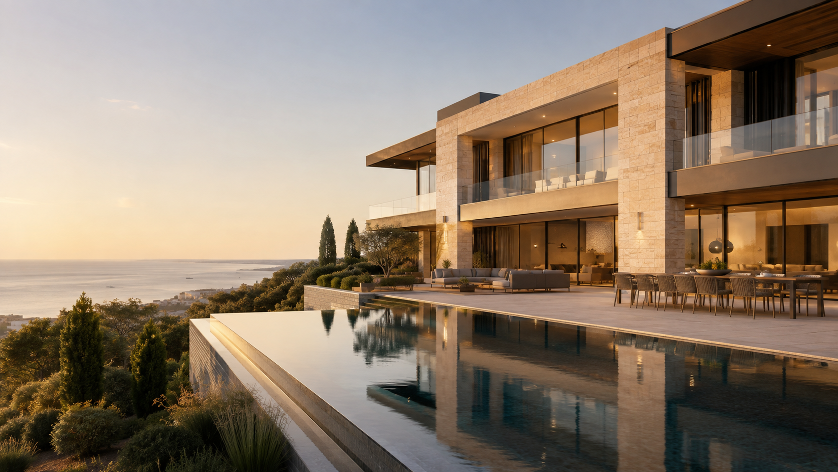 Contemporary Mediterranean villa in Cyprus
